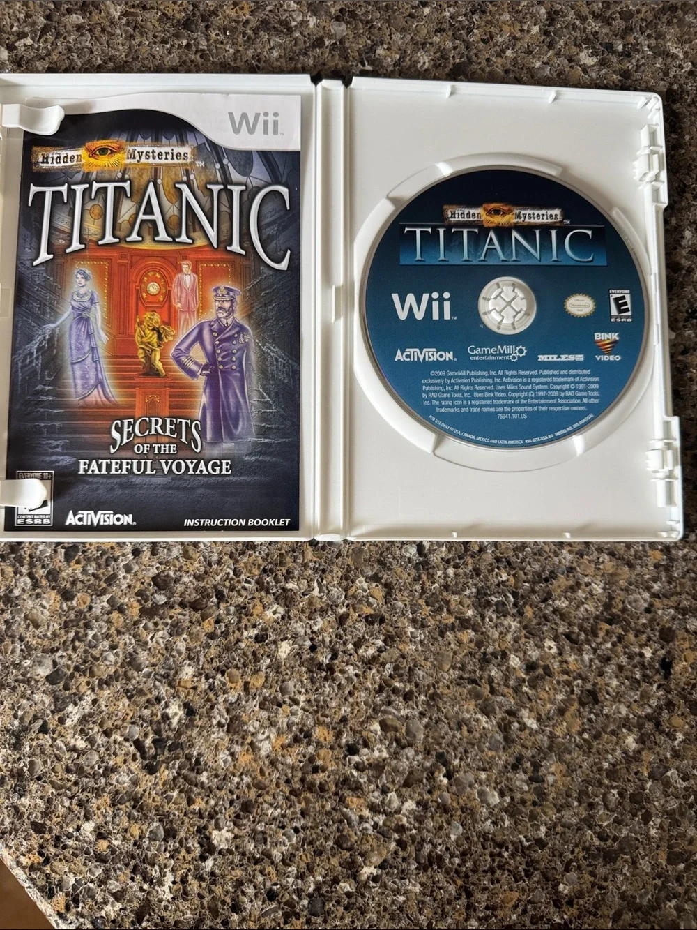 Activision Titanic: Secrets of the Fateful Voyage (Wii) - White